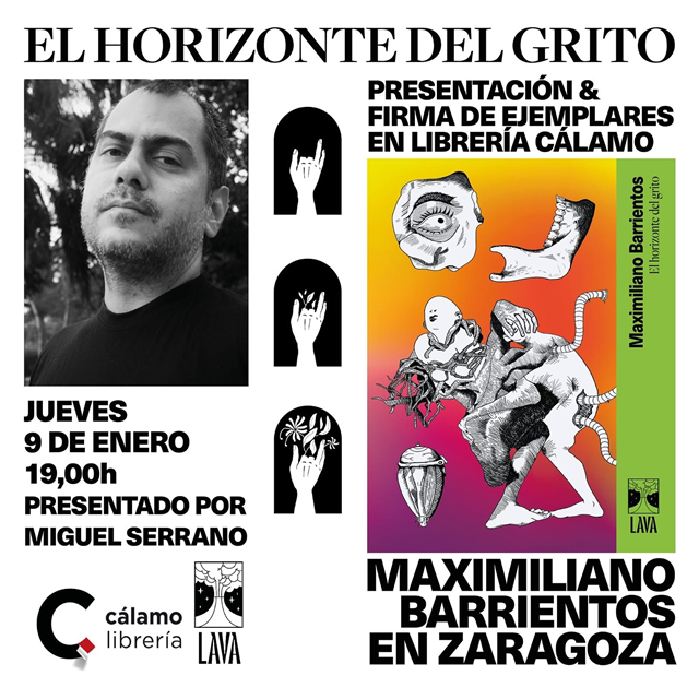 Maximiliano Barrientos presenta 'El horizonte del grito'